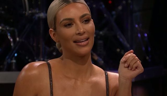 Kim Kardashian oko w oko z pytaniem o ciążę Kylie. Co zrobiła?