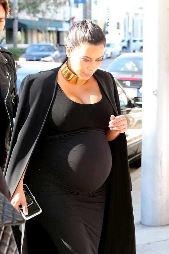 Kim kardashian przytyła już... (FOTO)