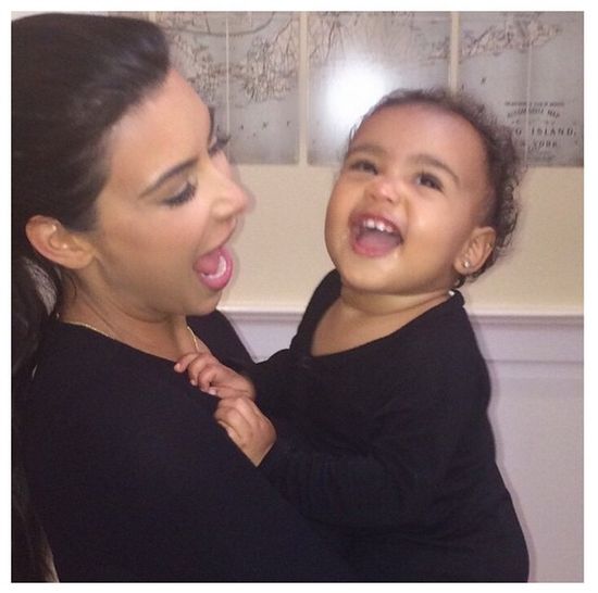 To przykre, czego Kim Kardashian uczy Nori (FOTO)