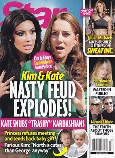 Kim Kardashian i Kate Middleton w STANIE WOJNY!