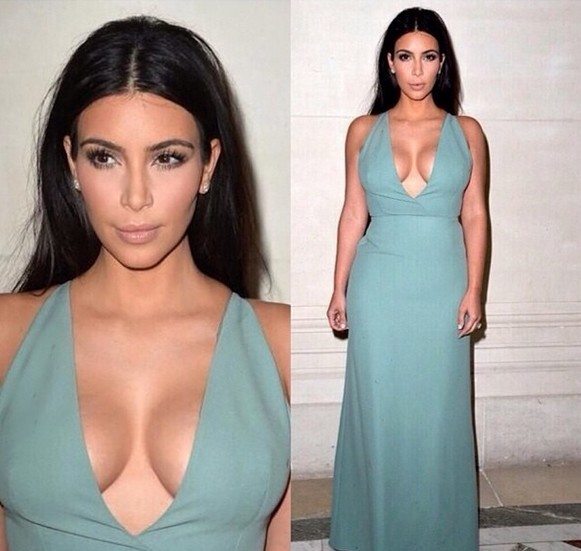 Kim Kardashian pochwaliła się zdjęciem bez stanika!