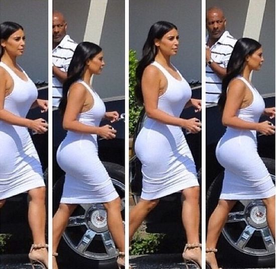 Ile waży Kim Kardshian? (FOTO)