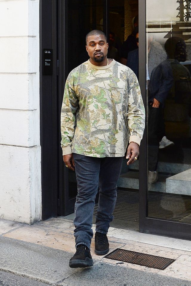 Kanye West nie był przy Kim podczas Tygodnia Mody. Oto powód