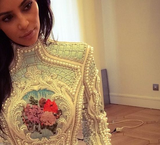 Kim Kardashian zaskoczyła wszystkich drugą suknią ślubną!