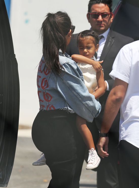 Kim Kardashian o rozmiarze swojej pupy