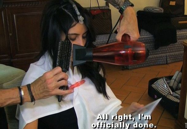 Jaki wyglądała Kim Kardashian wykonaniem ślubnego makijażu?