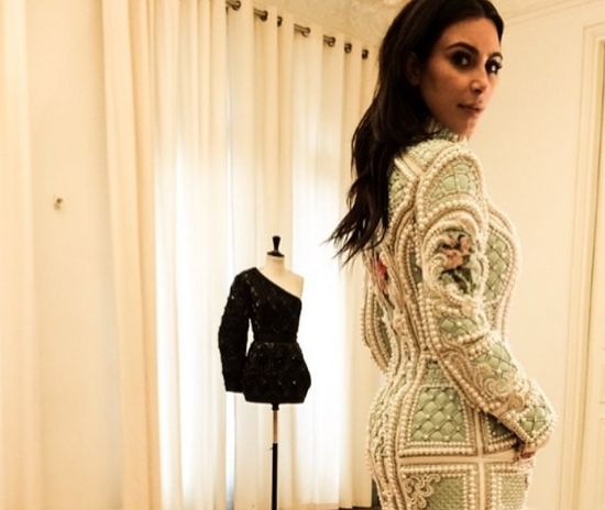 Kim Kardashian zaskoczyła wszystkich drugą suknią ślubną!