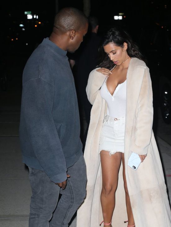 Kim do Kanye: W piersi, patrz mi prosto w piersi (FOTO)