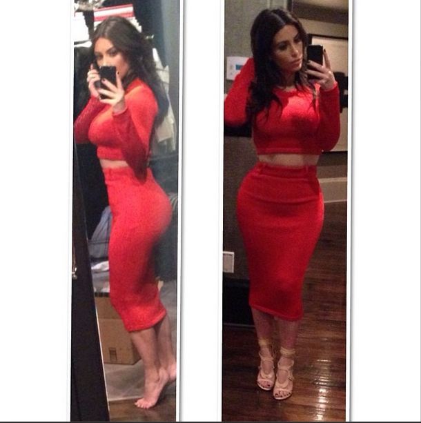 Ona też naśladuje Kim Kardashian?! (FOTO)