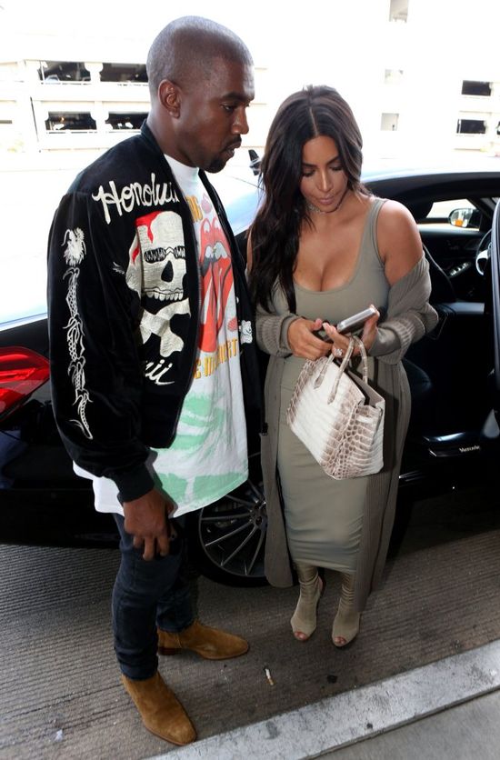 Kanye West nie wytrzymał i huknął na Kim Kardashian w restauracji Kanye West nie wytrzymał i huknął na Kim Kardashian w restauracji