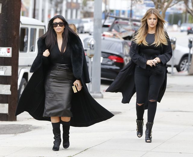 Sióstr Kardashian czasem można się przestraszyć (FOTO)