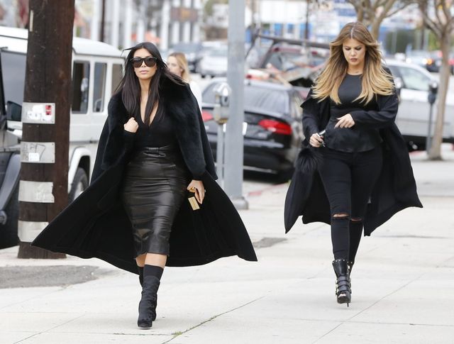 Sióstr Kardashian czasem można się przestraszyć (FOTO)