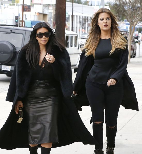 Sióstr Kardashian czasem można się przestraszyć (FOTO)