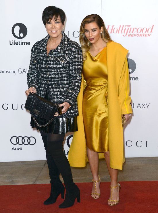 Kim Kardashian tonie w złocie (FOTO)