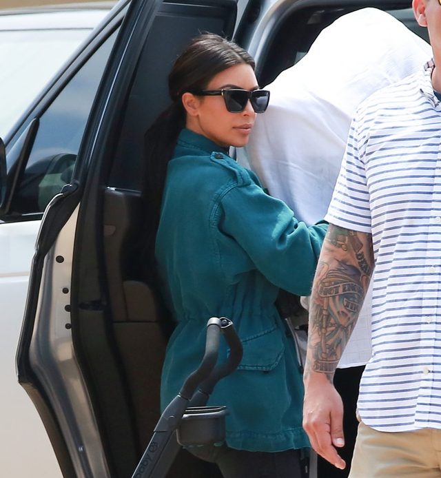 Kim Kardashian nie miała czasu na stylizację? (FOTO)