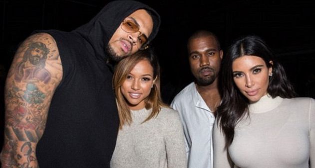Spięcie na linii Kim Kardashian-Karrueche Tran (FOTO)