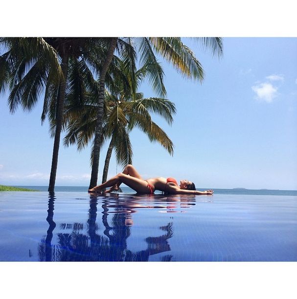 Kim Kardashian na wiecznych wakacjach (FOTO)