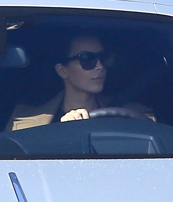 Kim Kardashian zrobiła coś bardzo brzydkiego w samochodzie