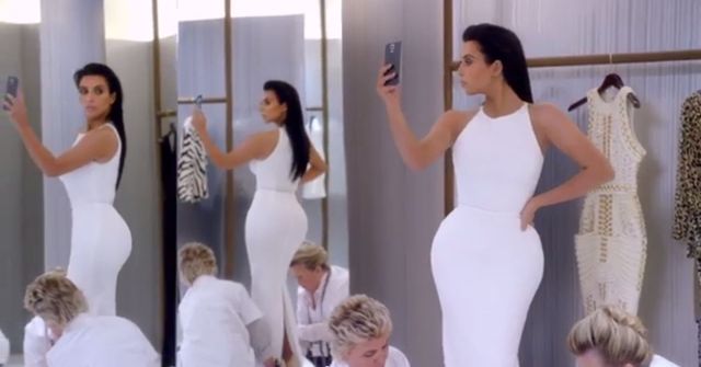 Kim Kardashian pokazała, że ma poczucie humoru (VIDEO)