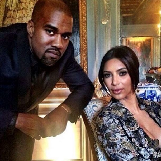 Kanye West śmieje się z Kim Kardashian? (FOTO)