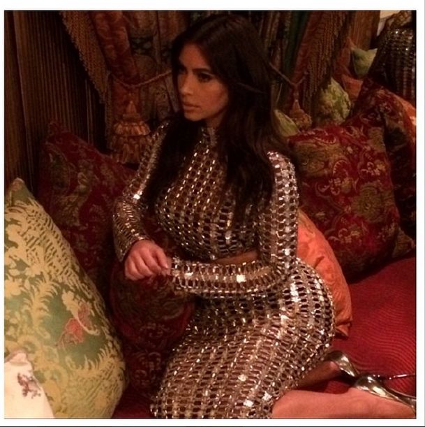 Tak wygląda wymarzona suknia Kim Kardashian? (FOTO)