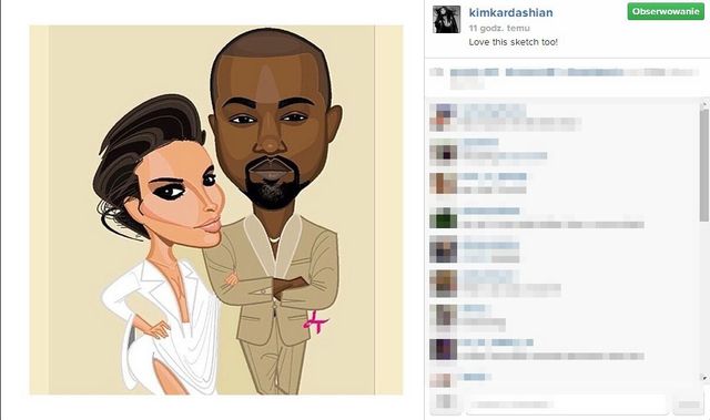 Kanye West śmieje się z Kim Kardashian? (FOTO)