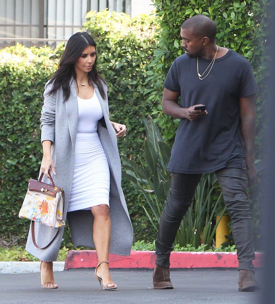 Kim wreszcie pokazała torebkę pomalowaną przez Nori