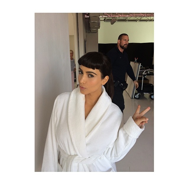 Kim Kardashian przebrana za Audrey Hepburn (FOTO)