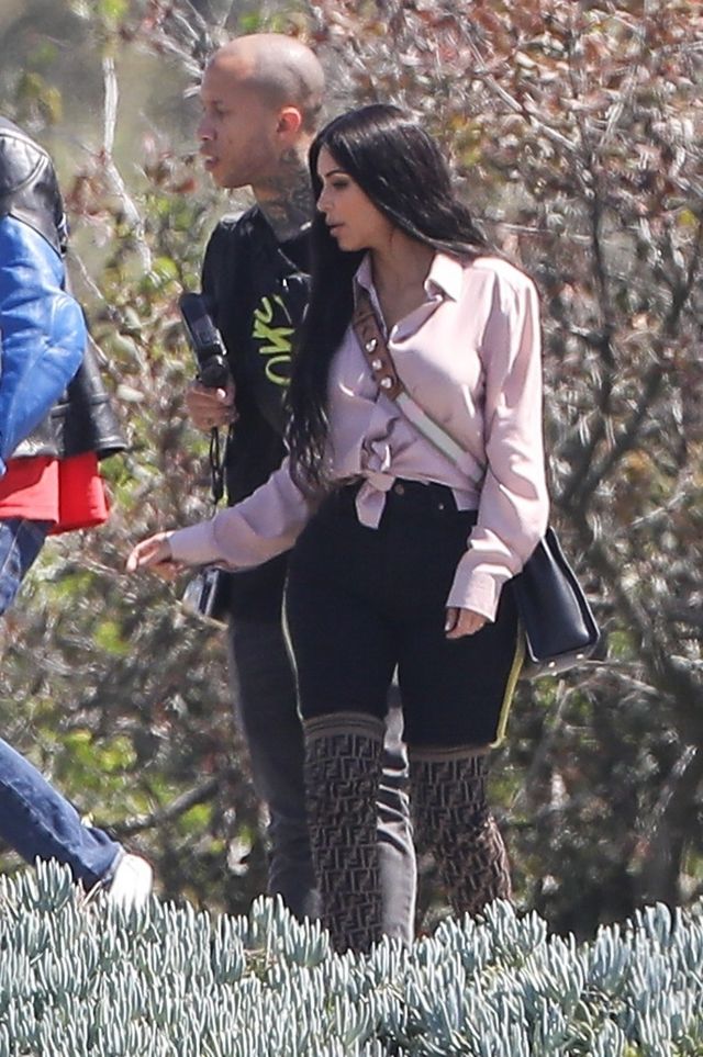 A kiedy nikt nie patrzy, Kim Kardashian... (ZDJĘCIA)