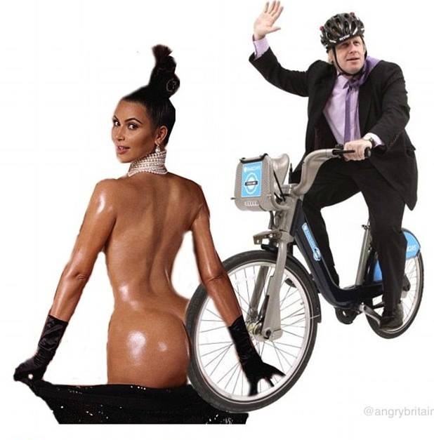 Internauci śmieją się z GIGANTYCZNej pupy Kim Kardashian 
