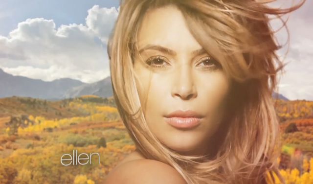 Naga Kim Kardashian w teledysku Kanye Westa