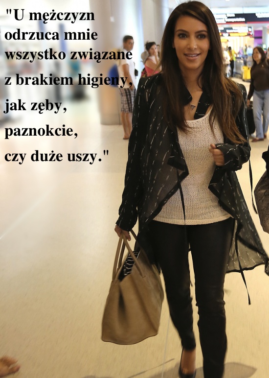 Kim Kardahian o tym, co odrzuca ją u mężczyzn