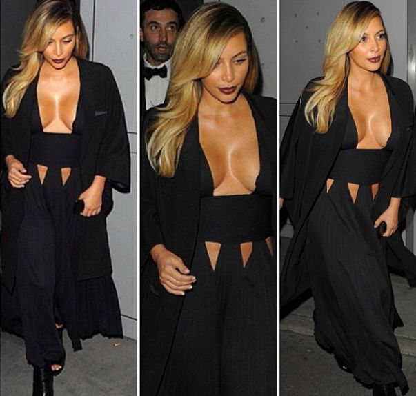 Z Kim Kardashian zrobiło się prawdzie ciacho! (FOTO)