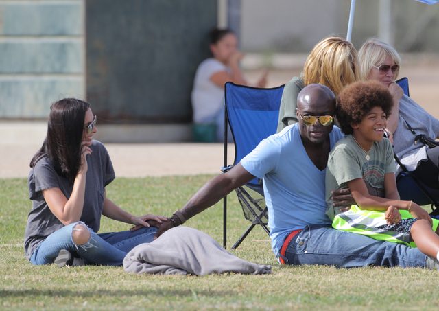 Seal z byłą żoną i obecną dziewczyną (FOTO)