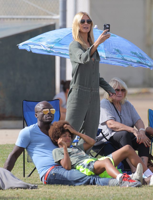 Seal z byłą żoną i obecną dziewczyną (FOTO)