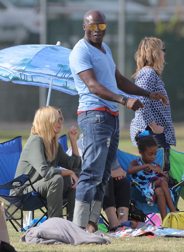 Seal z byłą żoną i obecną dziewczyną (FOTO)