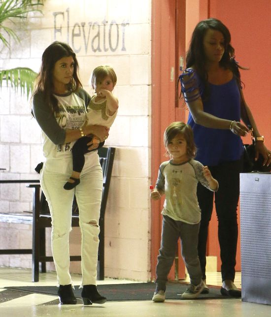 Kourtney Kardashian nie pójdzie z dziećmi do lekarza bez...