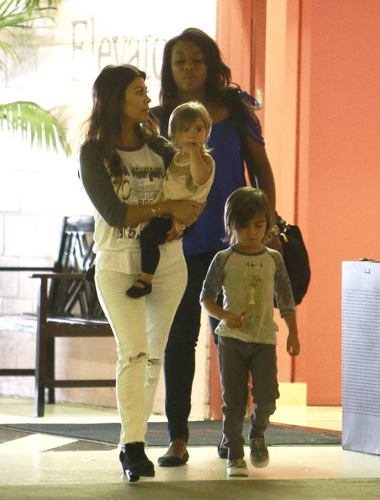 Kourtney Kardashian nie pójdzie z dziećmi do lekarza bez...