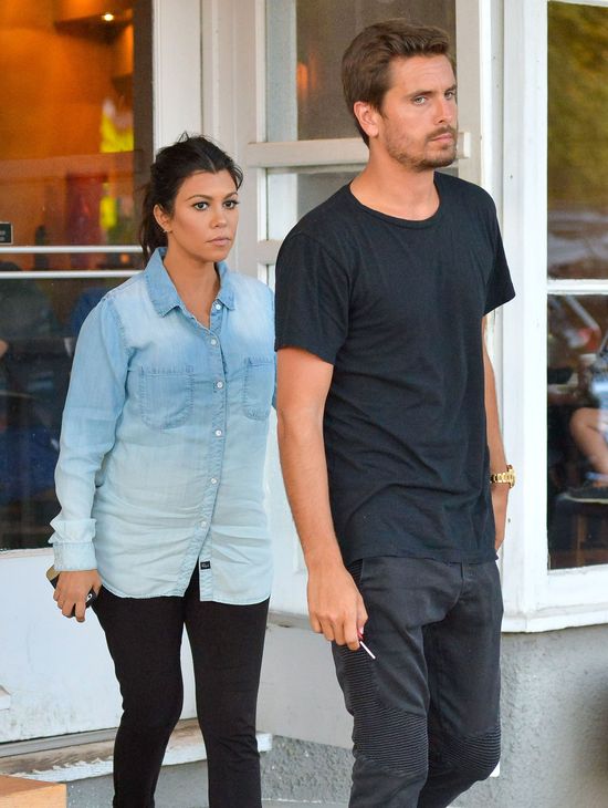 Zamiast błyszczeć na salonach, Kourtney Kardashian wolała...