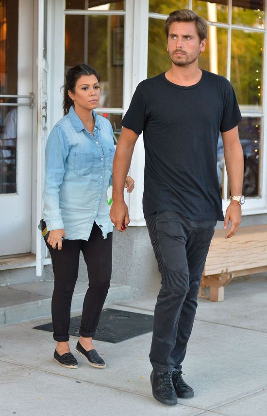 Zamiast błyszczeć na salonach, Kourtney Kardashian wolała...