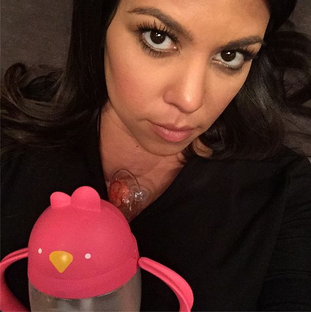 Ostre spięcie na linii Kim-Kourtney Kardashian