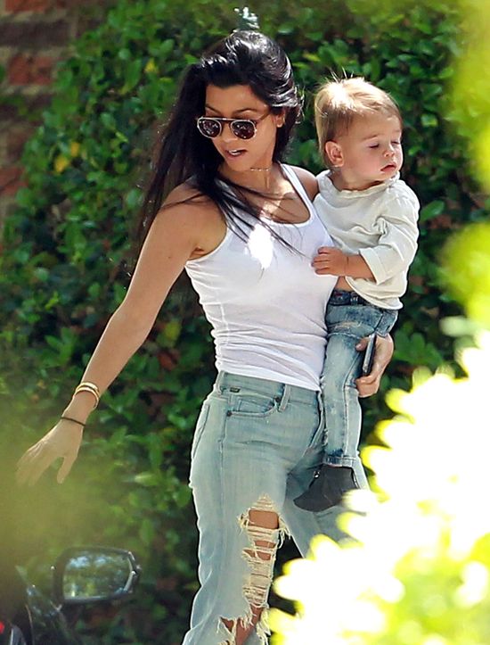 Kourtney Kardashian wygląda WSPANIALE, gdy... się nie stara