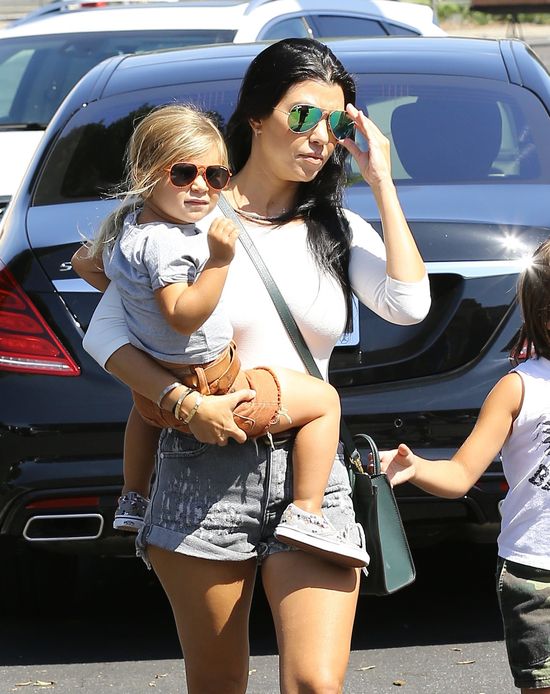 Kourtney z zachwytu nad nową sylwetką... rozbierze się? 