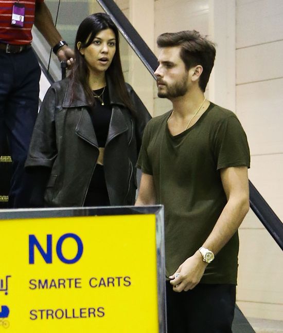 Związek Kourtney Kardashian i Scotta Disicka przeżywa kryzys