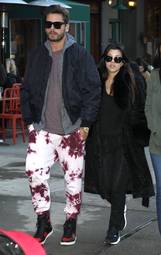 Kourtney Kardashian i Scott Disick zaliczyli modowe wpadki? 