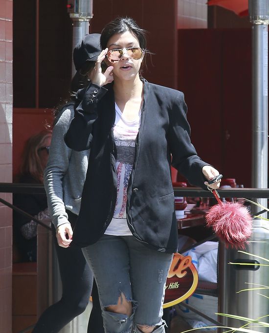 Kourtney Kardashian też miewa gorsze dni (FOTO)