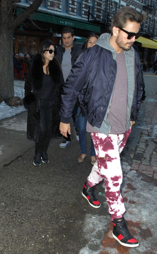 Kourtney Kardashian i Scott Disick zaliczyli modowe wpadki? Kourtney Kardashian i Scott Disick zaliczyli modowe wpadki?