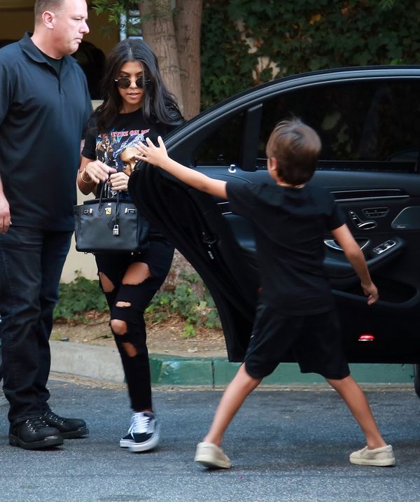 Kourtney Kardashian nie radzi sobie z Masonem? (FOTO)