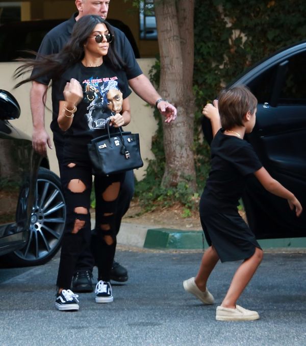 Kourtney Kardashian nie radzi sobie z Masonem? (FOTO)