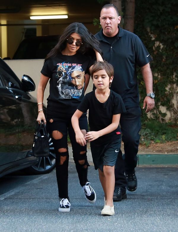 Kourtney Kardashian nie radzi sobie z Masonem? (FOTO)